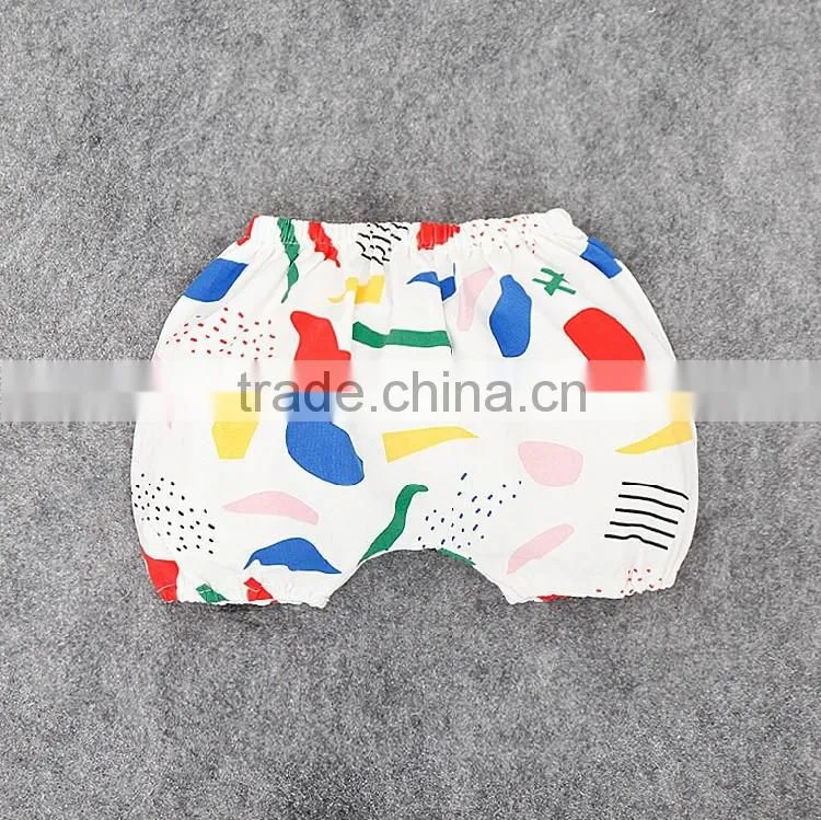 Summer kids clothes 2016 fashion style breathable design printed cotton vest kids summer children waistcoats