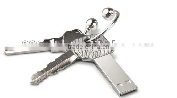 Custom Design Printing 2gb Metal Flat USB Key