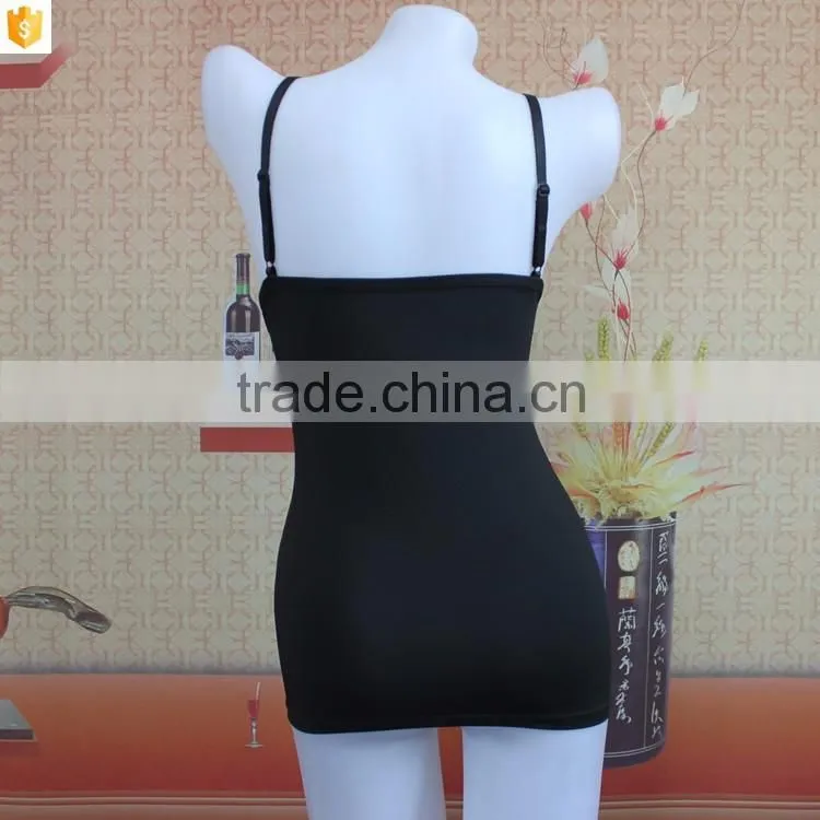 Black sexy lace body shaper, slimming young lady shaperwear shantou factory