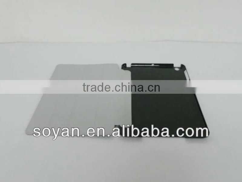 Hot selling PU leather cases for IPAD mini with various colors