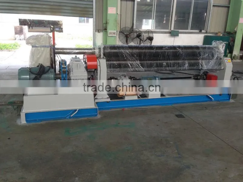 W11 4x1500 aluminium sheet pyramid roller machine
