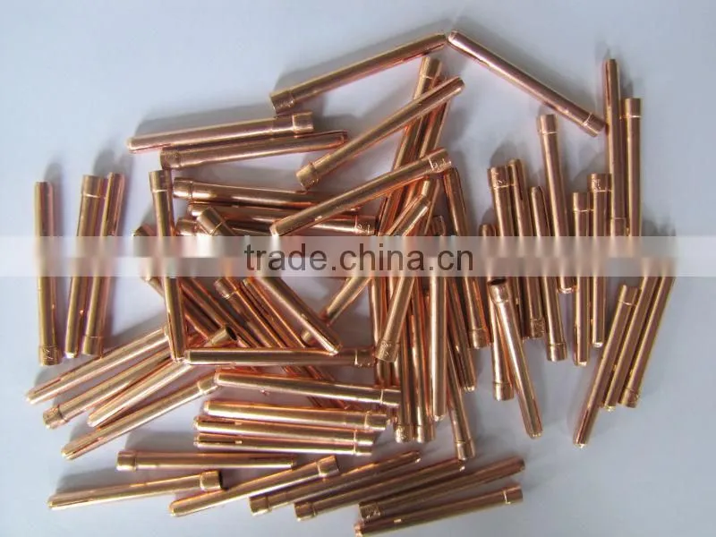Tungsten electrode clamp
