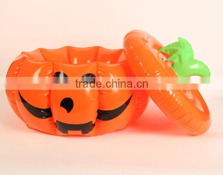 Hot selling pvc Halloween Inflatable pumpkin cooler for party