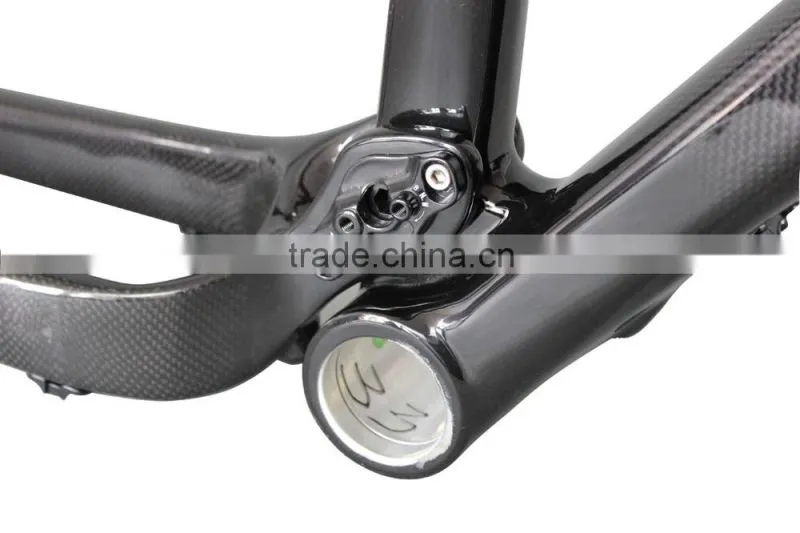 26er carbon mountain bike frame AC076 ,carbon suspension mtb frame BSA/BB30 available