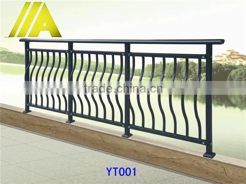 AJLY-806 Powder coating Anti-rust Aluminum veranda fencing/porch fence/ balcony railing made in china