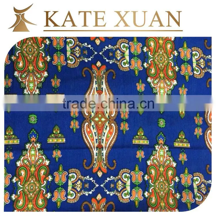 Plain weave not fade rayon burnout fabric