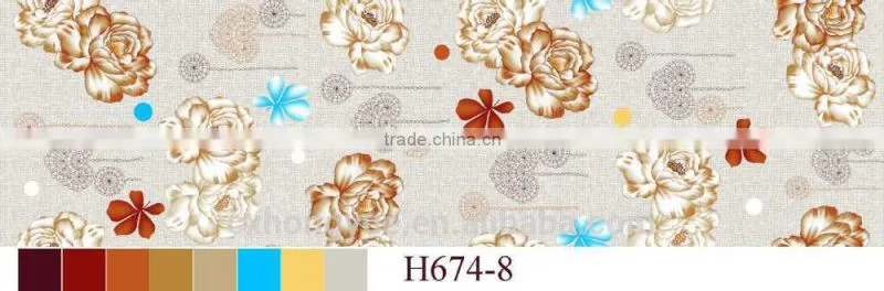 mircofiber polyester brused fabric pigment printed plain fabric for home textile,school bag,market