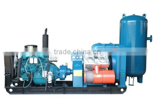 hot sale Rock drill machine QKD70 pneumatic hydraulic down the hole drill hammer drill rig with air compressor