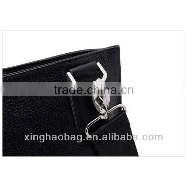Men's high quality men leather small sling bags hand bag
