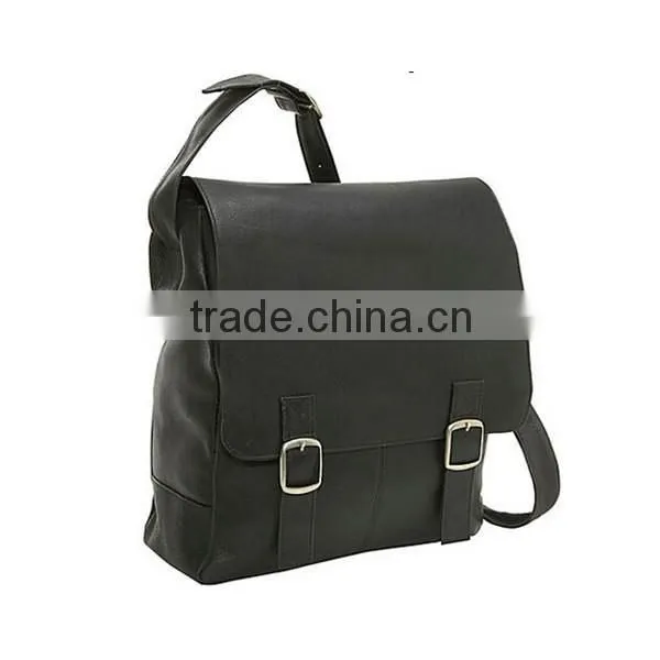 The most popular Wholesale new design mens messenger bag,leather messenger bag