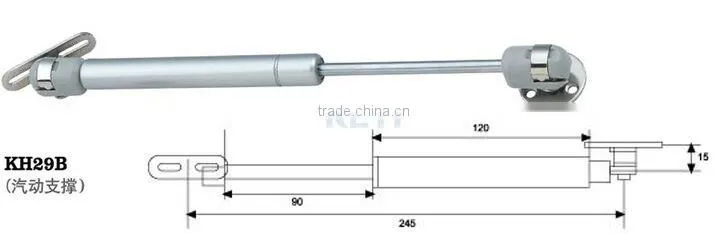 2015 KH-29B hot sale furniture cabinet glass , cabinet pneumatic support , cabinet shelf support , lower price