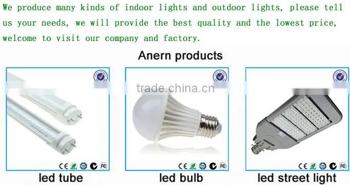 aluminum and plastic led bulb3w 5w 9w