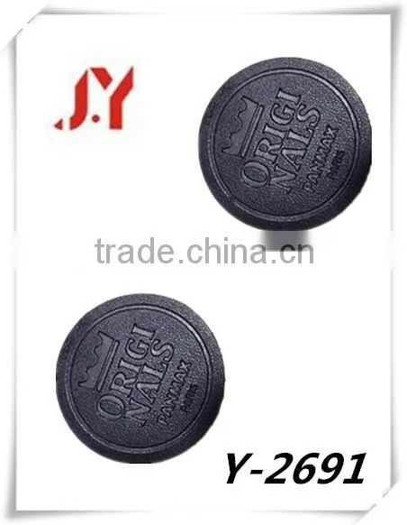 Dongguan Custom Patches Leather with metal labeled