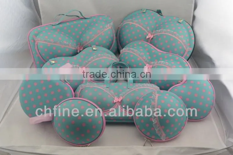 2014 ECO-Friendly PP material transparency bra carrying bags