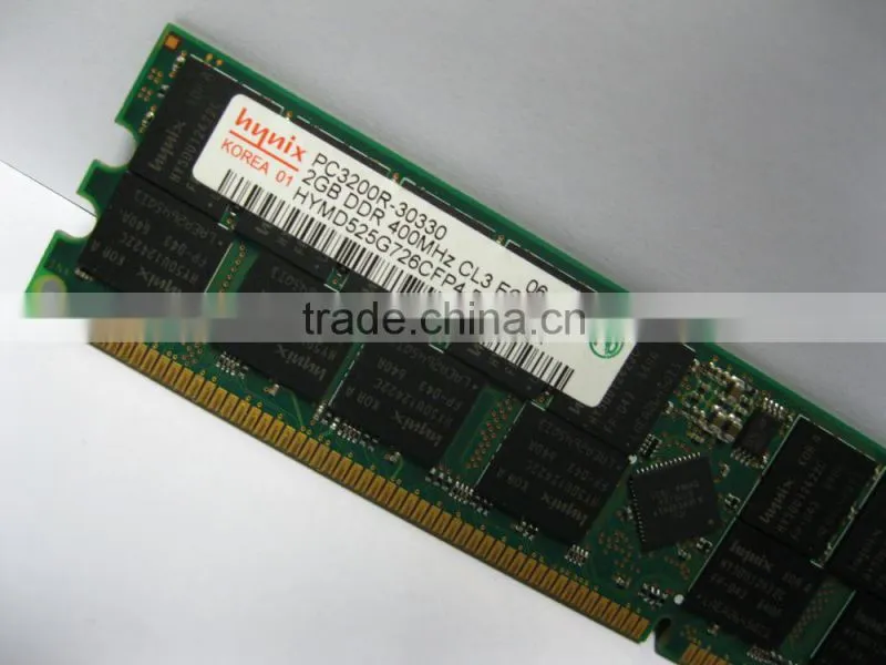 Amazing low price for 100% orginal ! 1G 2G PC-3200 ECC 400MHZ DDR server ram memory