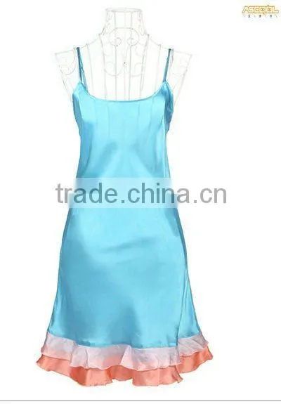 Satin Silk Hot Sexy Nightgown