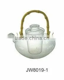 Resistant hot Glass Teapot infuser
