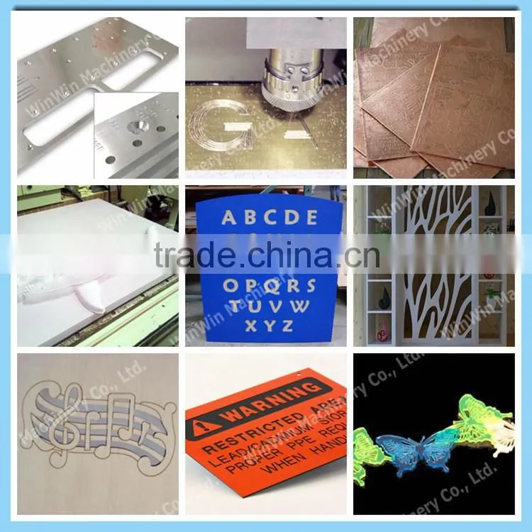 China Good Character WW6090 CNC Cutting Machine Price