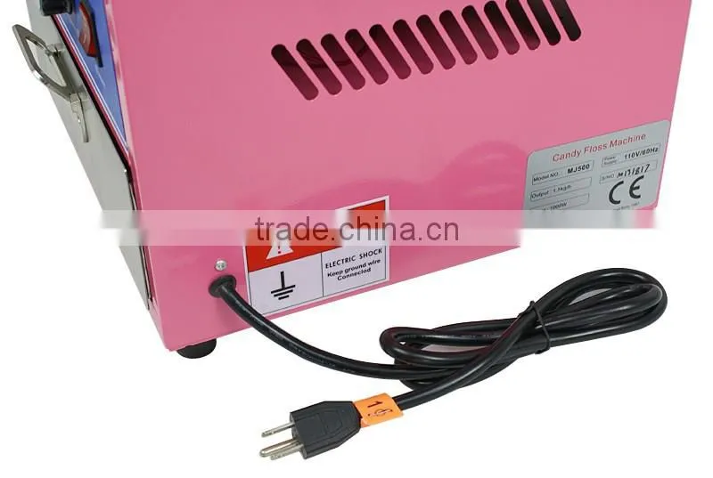 GREAT Electric Cotton Candy Maker 580 Pink Carnival Commercial Floss APPARATUS AU/EU/US PLUG