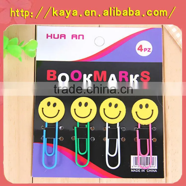 Custom handmade soft pvc 3d bookmark design