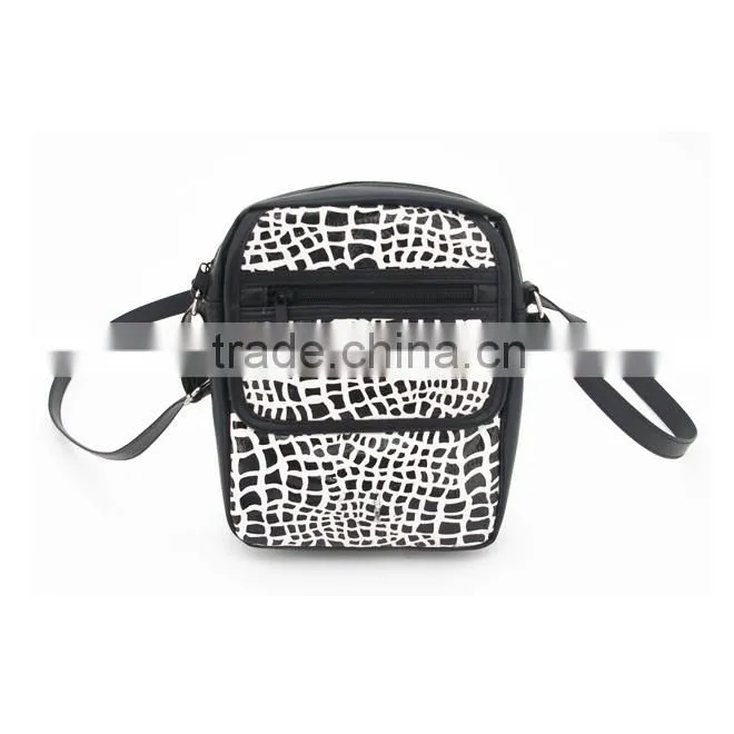 Fashion patchwork leather bag / ladies handbag / patch leather bag