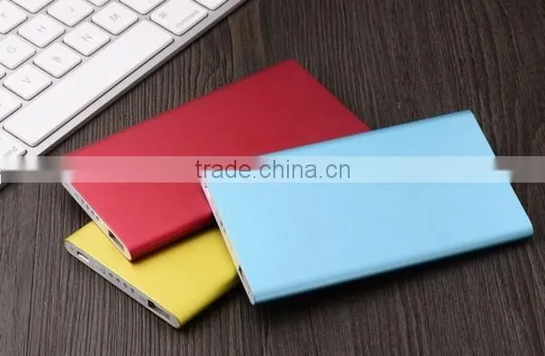 AWC372 Aluminium 5300mAh portable panel slim body power bank power bank for samsung galaxy tab