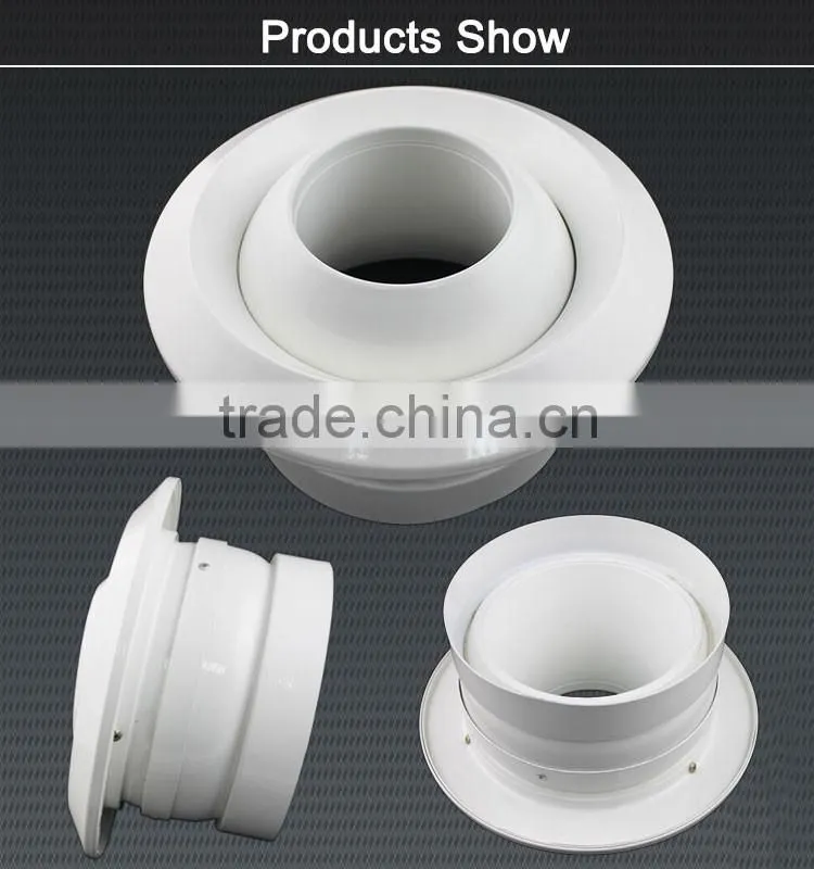 air conditioning ball spout jet nozzle diffuser