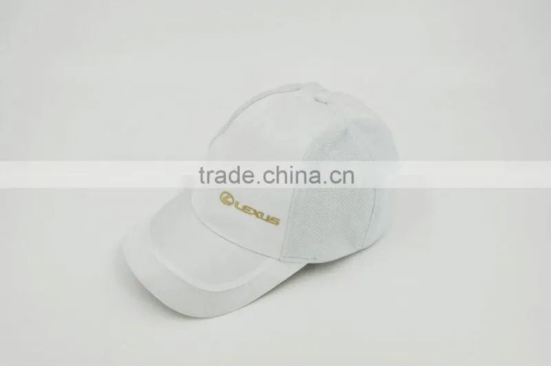 New Arrival High Quality Elegant Custom Plain White Sport Curve Baseball Cap