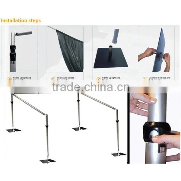 outdoor pipe and drape for party / pipe and drape