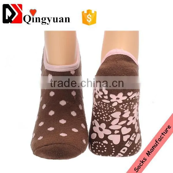 custom pilates grips socks