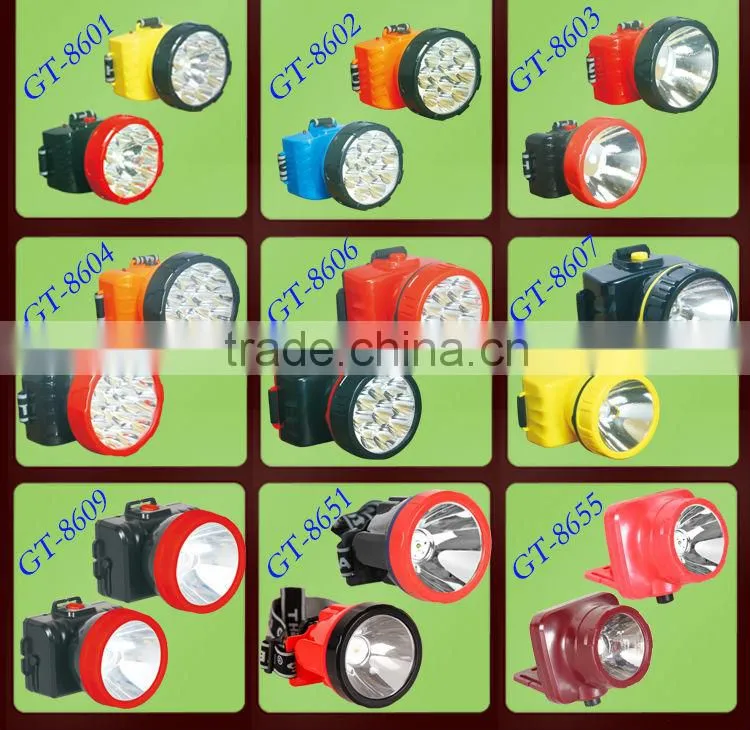 long distance hunting rechargeable LED headlight