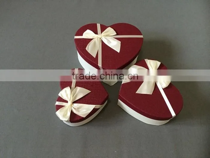 Senior mercerized satin sponge cover square valentine's day gift box gift box wholesale
