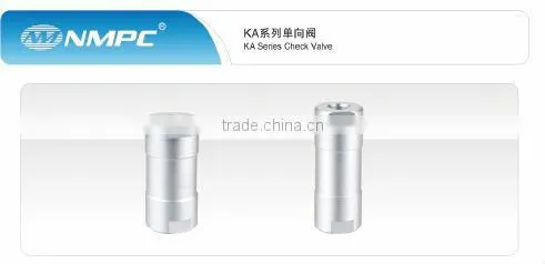 KA sereis pvc pipe check valve KA-08,G1/8",G1/4".G3/8".G1/2"