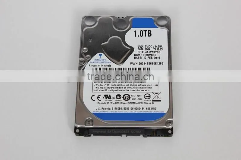 brand latest hard disk 1tb internal 2.5'' SATA laptop hdd 5400rpm