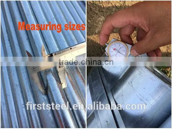 Cheap high quality 12 inch Hot dip Galvanized pipe