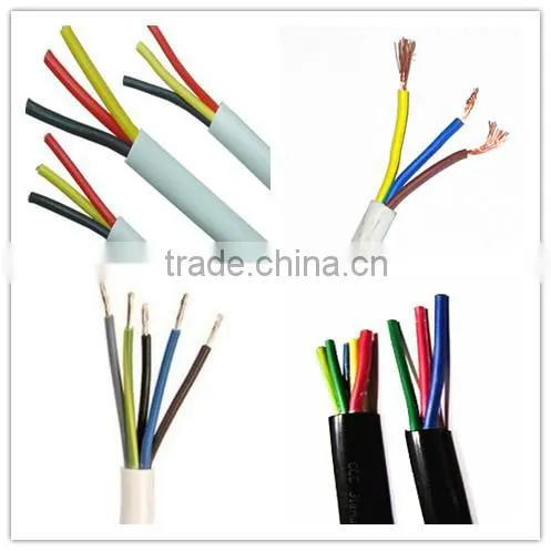 H03VV-F flexible pvc insulated coated soft electrical wire