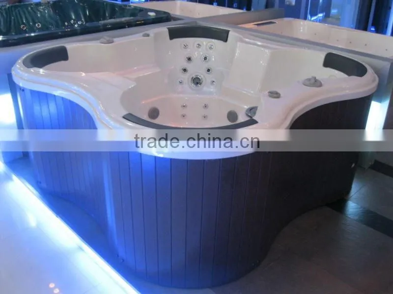 Flower shape outdoor spa CE.SAA.ETL