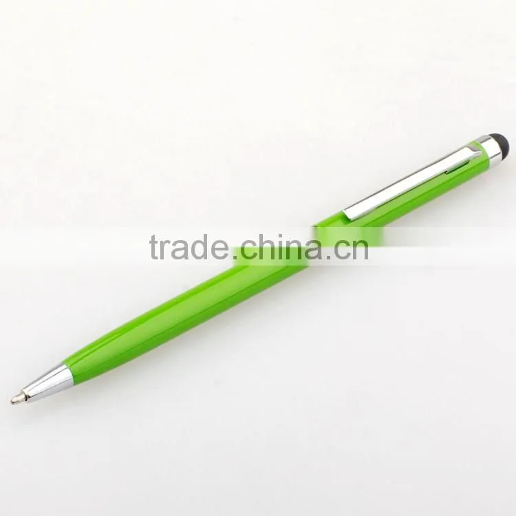 Metal Material and Yes Novelty china 2014 newest promotional cheap gift screen touch pen stylus pen