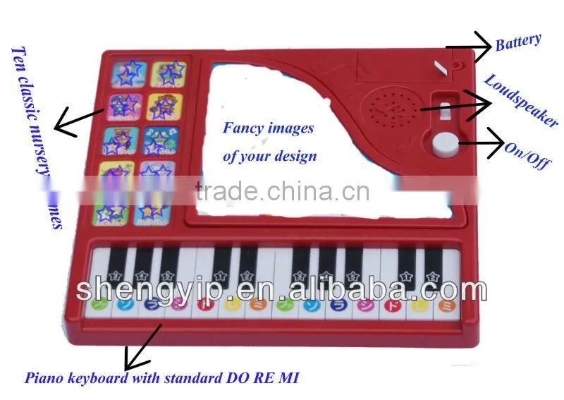children book with sound module/sound bar/sound board