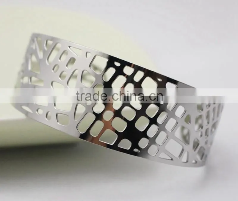 2016 Fashion Cuff Stainless Steel Bangles Bracelets For Children And Teenage