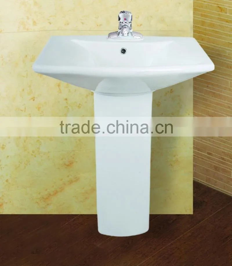 FH18 Washbasin Pedestal Bathroom Design Sanitary Ware Ceramic