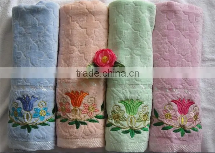 Design your own embroidery bath towel towels STY-825