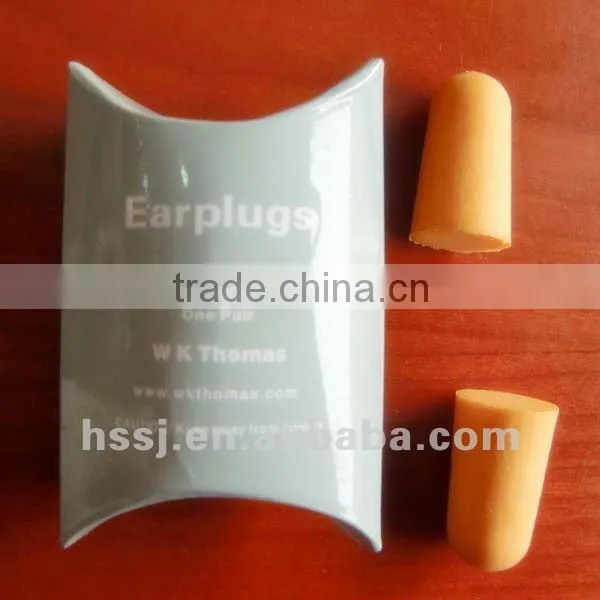 plastic box packaging ear plugs foam ear plugs >30s sleeping ear plugs slow return