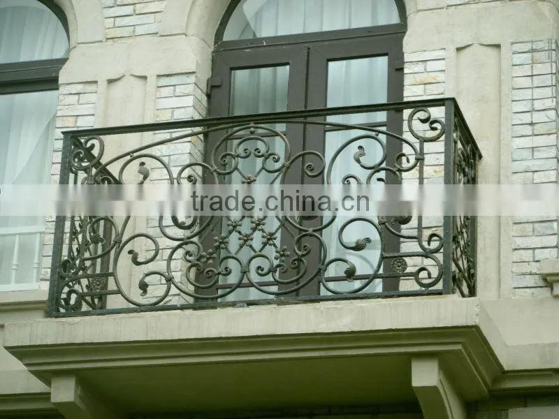 top-selling modern wrought iron balcony railings