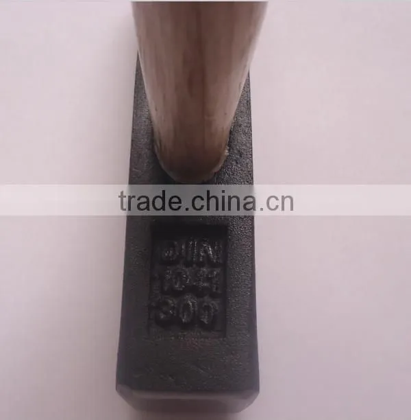 German Type Machinist Hammer with fully polished handle