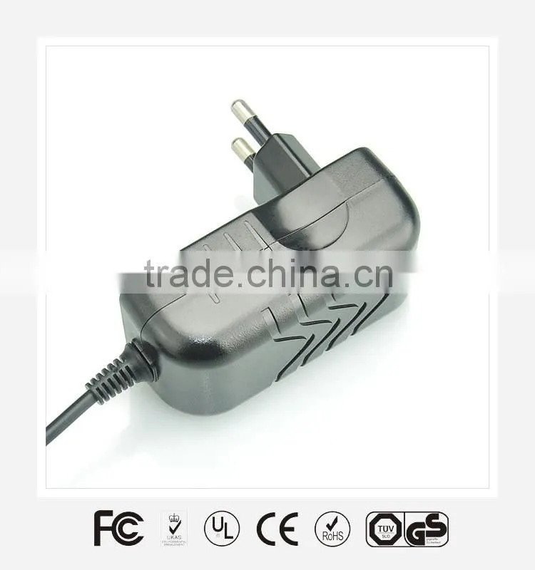 CE ROHS FCC Certification UK USA plug 12v 2a ac adapter,travel adapter