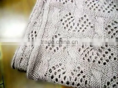 fashion lady jacquard mohair scarf