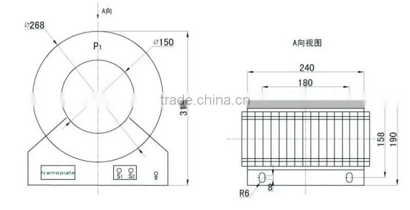 LXZGA-0.5KV Zero Sequence Current Transformer