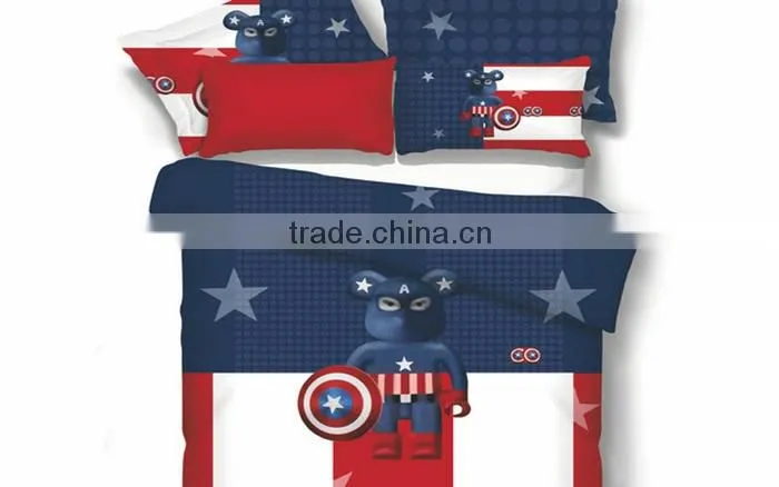 2014 new 3D kids bedding set