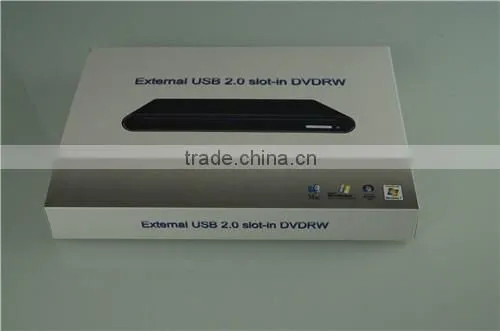 External Slot-in DVD Burner drive
